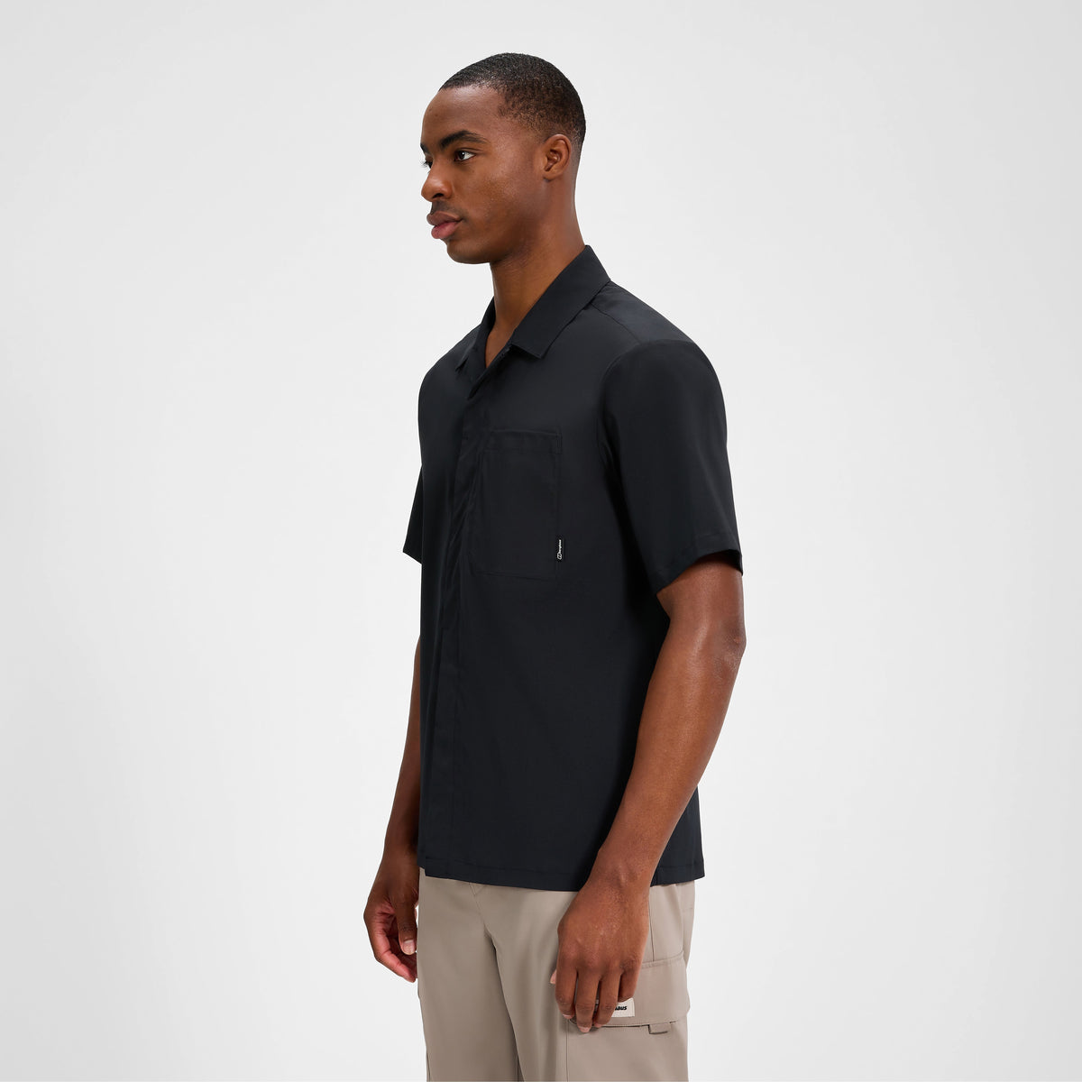 Men's Explorer Short Sleeve Overshirt - Black