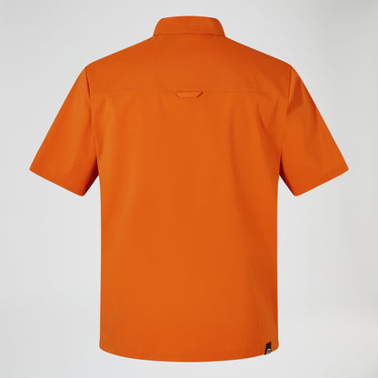 Men's Explorer Short Sleeve Overshirt - Orange