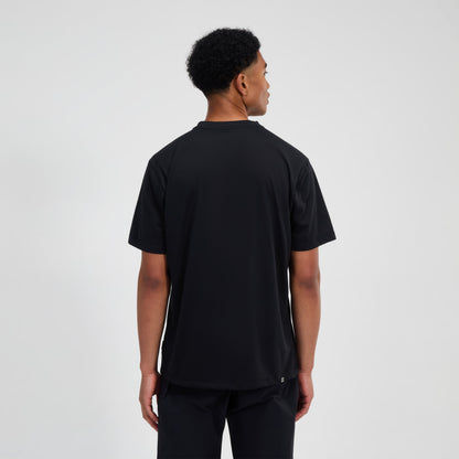 Men's Relaxed Short Sleeve Tech Tee - Black