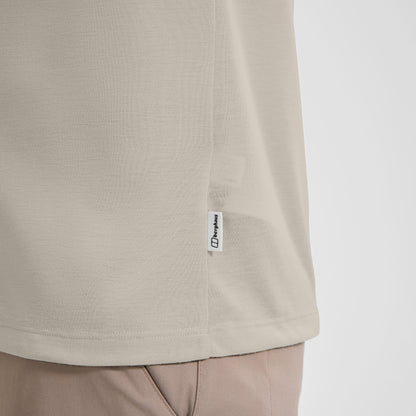 Men's Relaxed Short Sleeves Tech Tee - Grey