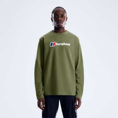 Men's Big Logo Long Sleeve Tee - Zephyr