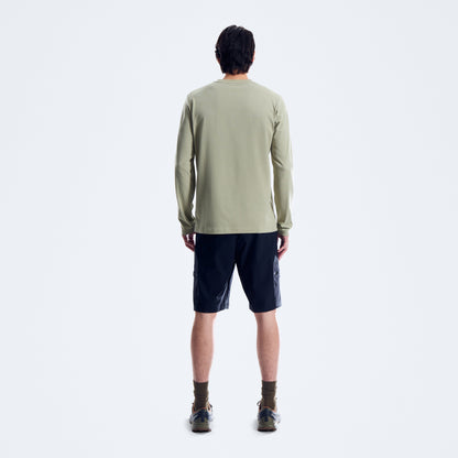 Men's Big Logo Long Sleeve Tee - Green
