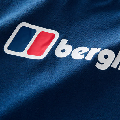 Men's Big Logo Long Sleeve Tee - Hale Navy