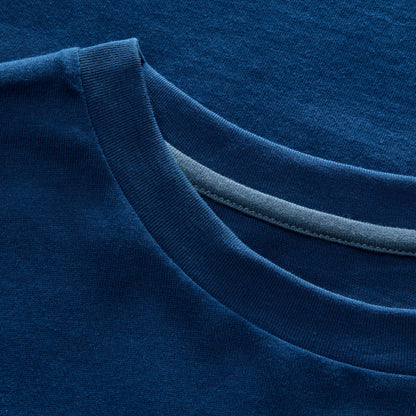 Men's Big Logo Long Sleeve Tee - Hale Navy