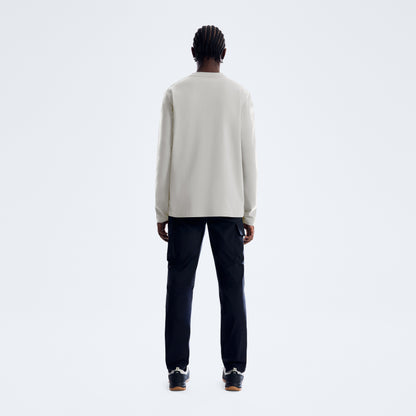 Men's Big Logo Long Sleeve Tee - Stone