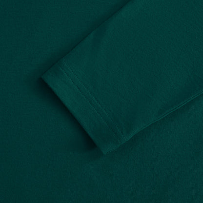Men's Big Logo Long Sleeves Tee - Green