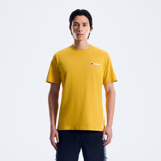 Herren-Class-Logo-T-Shirt – Gelb