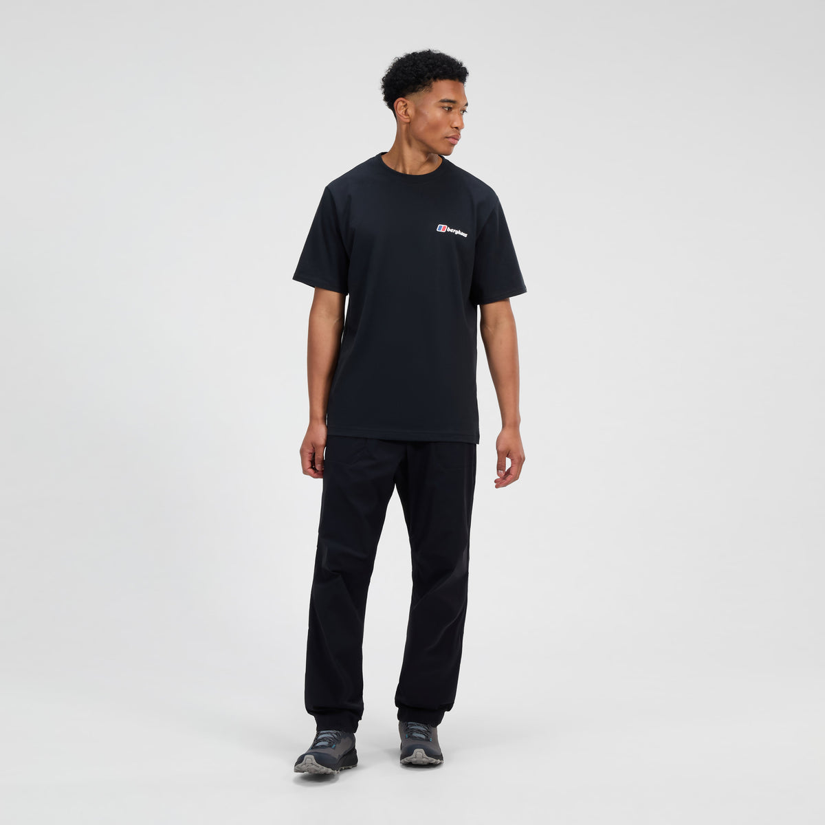 Herren Class Logo T-Shirt – Schwarz