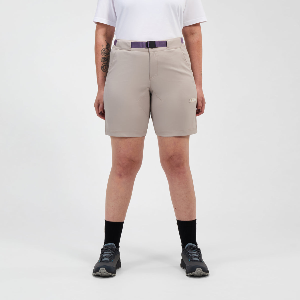 Unisex Sunned Peak Short - Grey