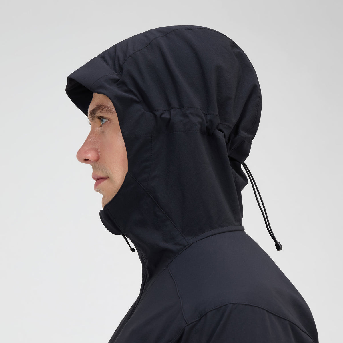 Men's Ridge-Roamer Lite Softshell Jacket - Black