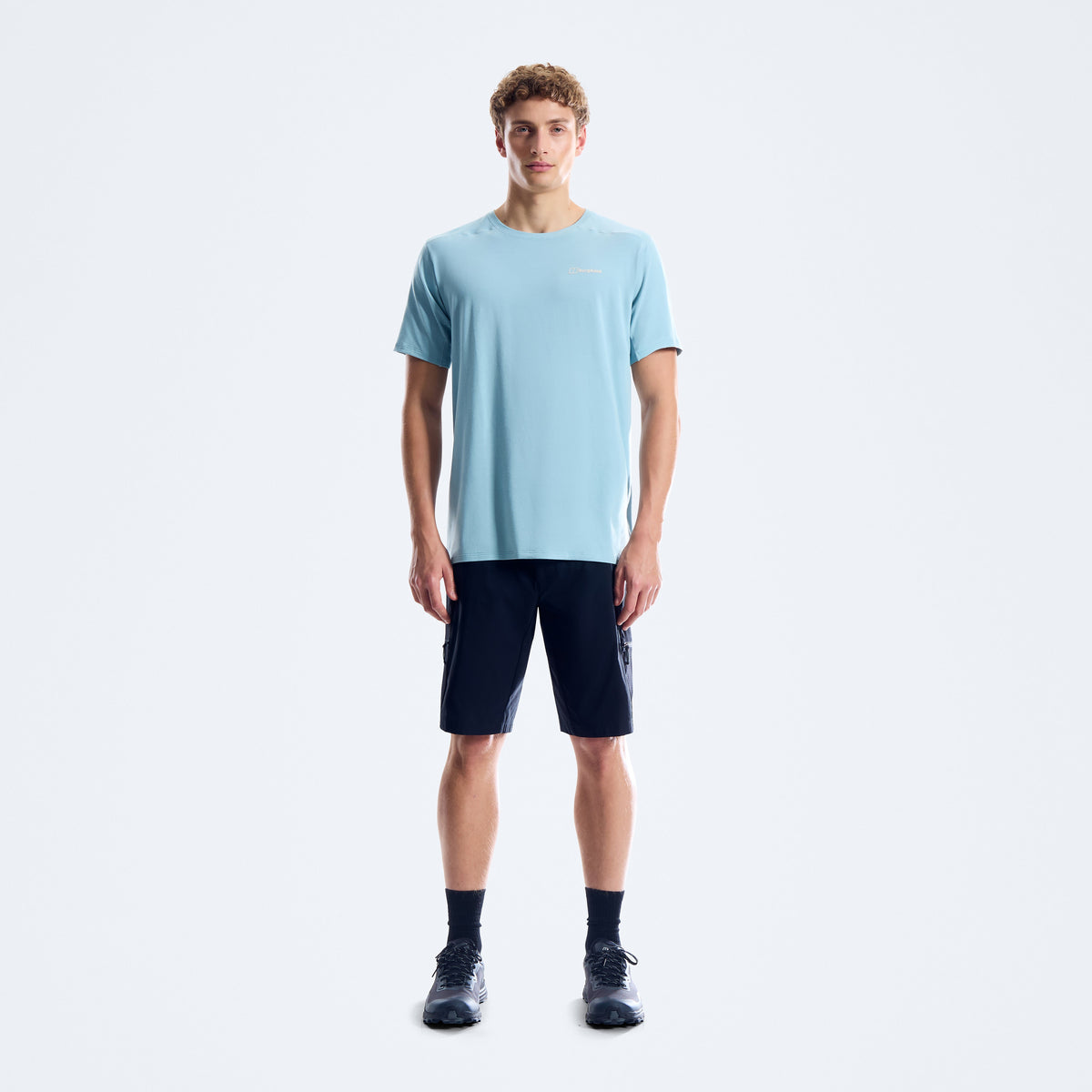 Men's Delta Short Sleeve Tech Tee - Blue