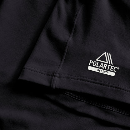 Men's Delta Long Sleeve Tech Tee - Black