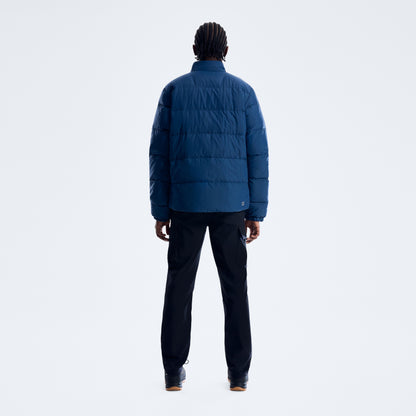 Men's Fulstow Reversible Down Jacket - Hale Navy/Red Fury