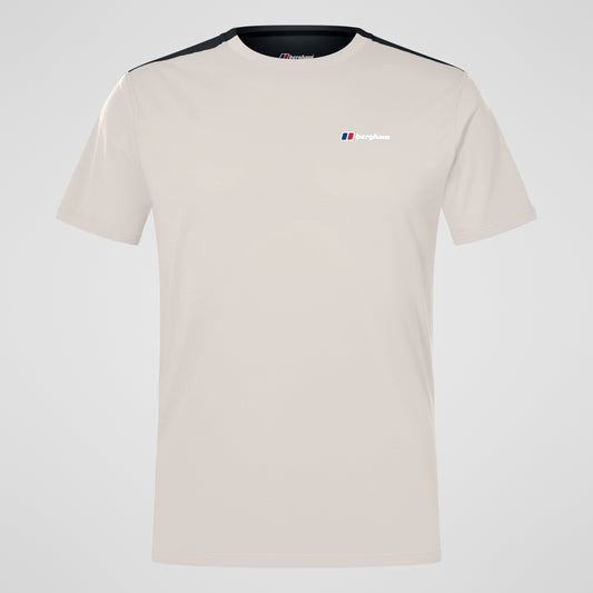 Herren Terrain Trek Tech T-Shirt – Grau/Schwarz