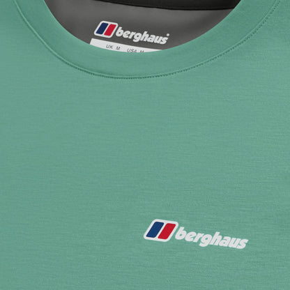 Men's Terrain Trek Tech Tee - Green/Grey