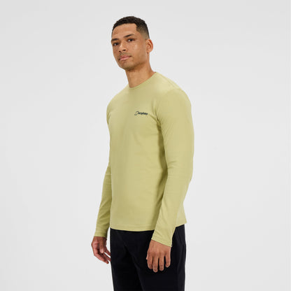 Men's Center Logo Tee - Natural