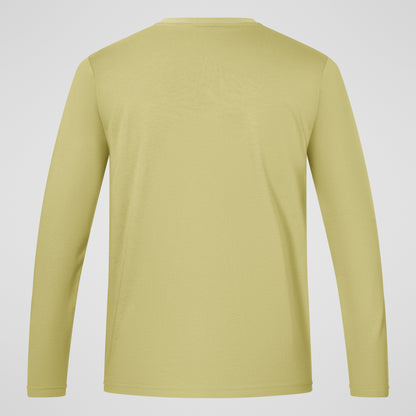 Men's Center Logo Tee - Natural