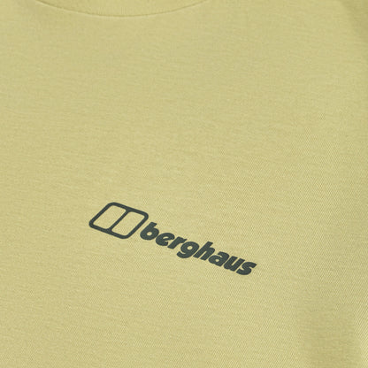 Men's Center Logo Tee - Natural