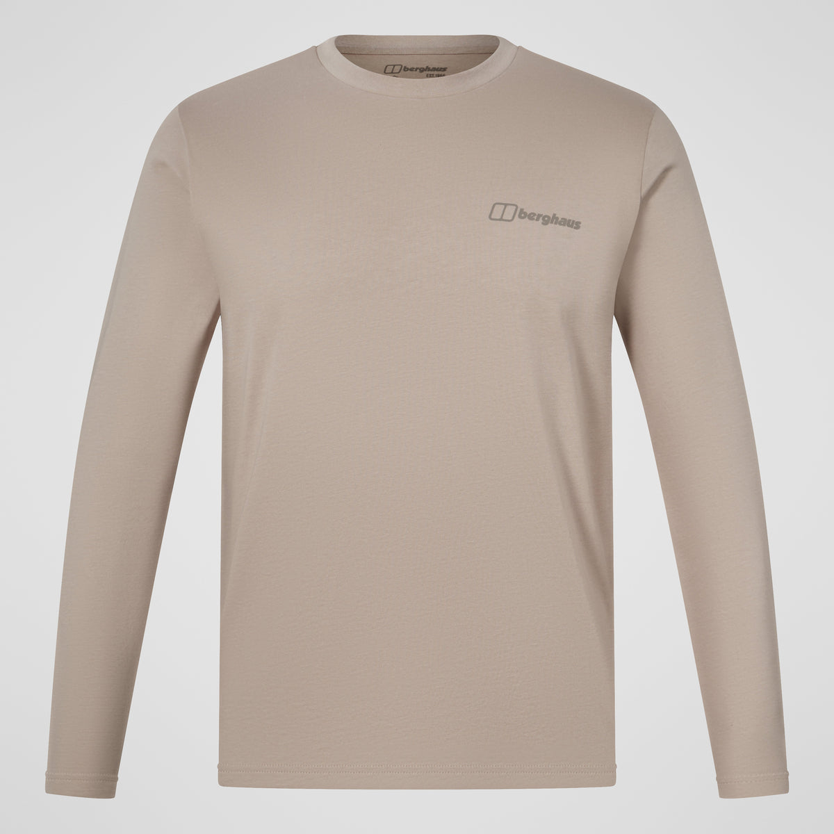 Men's Center Logo Tee - Grey