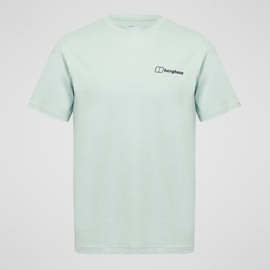 Unisex Orienteer Symbols Tee - Evernia Green