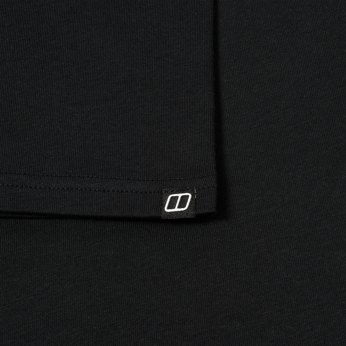 Unisex Pioneer Circular Logo Tee - Jet Black