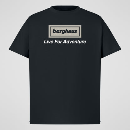 Unisex Adventure Tour Tee - Black