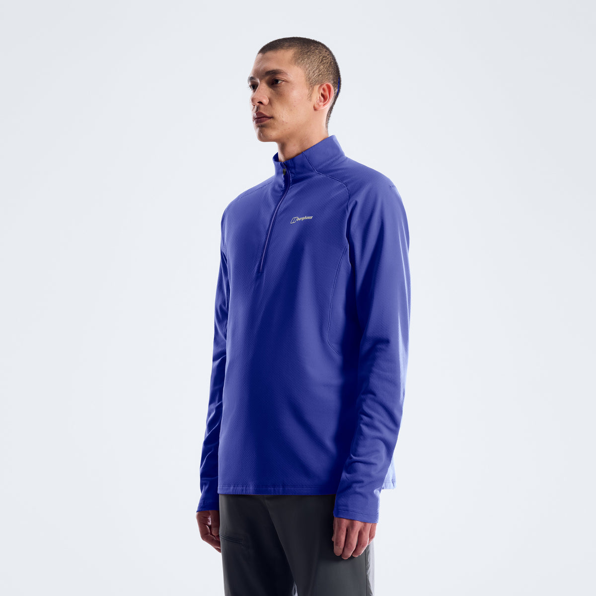 Men's Theralite Half Zip Tech Tee - Blue