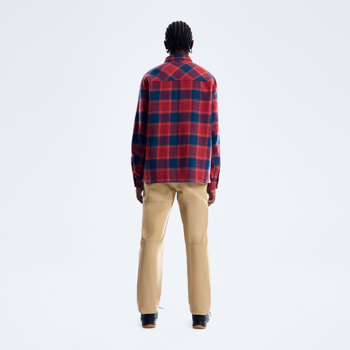 Men's Ashbrooke Overshirt - Hale Navy/Red Fury