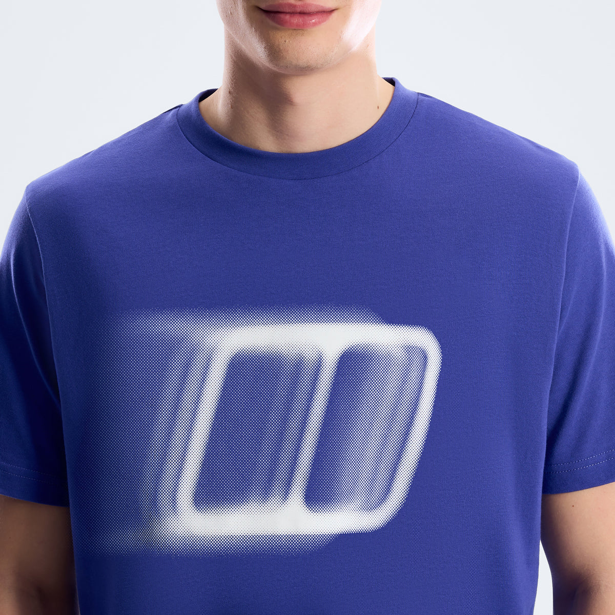 Men's Blockmorph Essential Tee - Bottle Blue