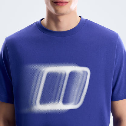 Men's Blockmorph Essential Tee - Bottle Blue