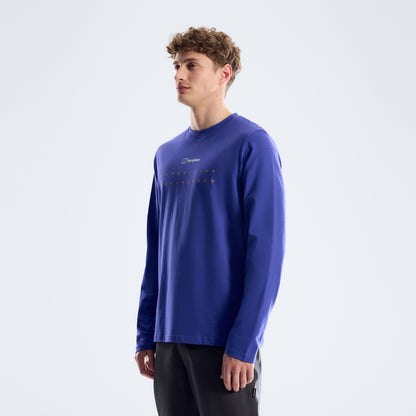 Men's Compass Essential Tee - Bottle Blue