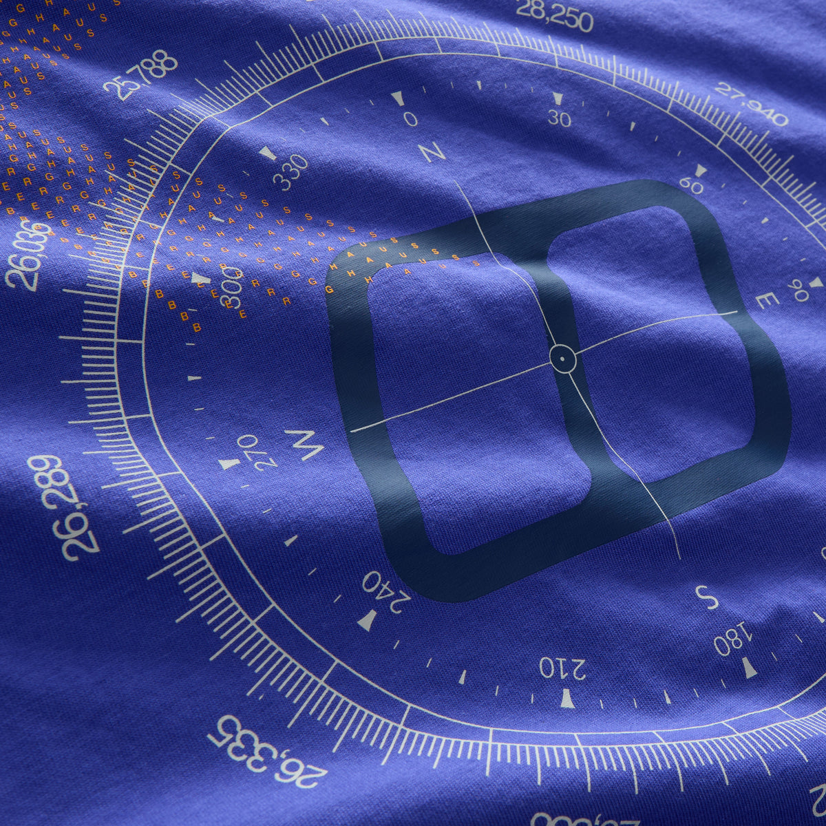 Men's Compass Essential Tee - Bottle Blue