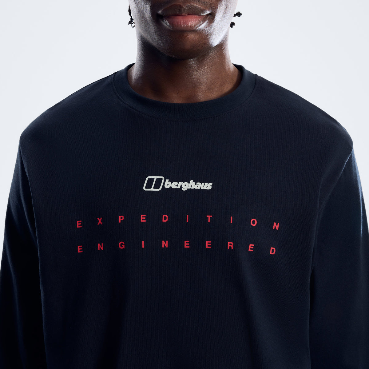 Men's Compass Essential Tee - Jet Black
