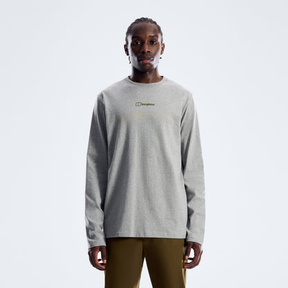 Men's Compass Essential Tee - Grey Marl