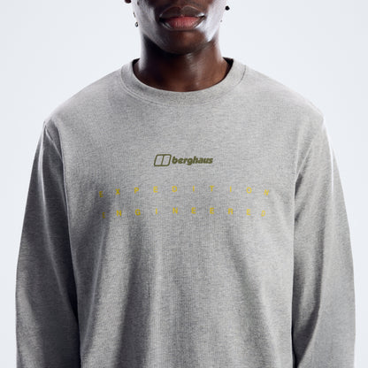 Men's Compass Essential Tee - Grey Marl
