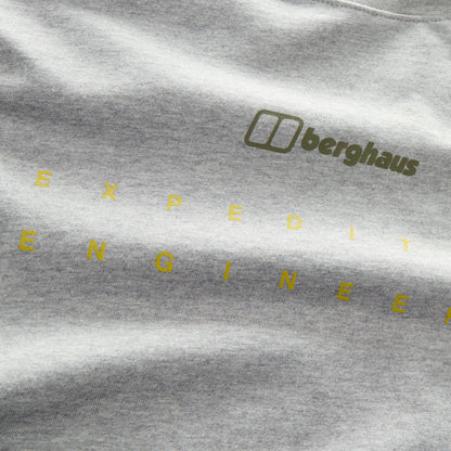 Men's Compass Essential Tee - Grey Marl