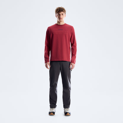 Men's Compass Essential Tee - Red Fury