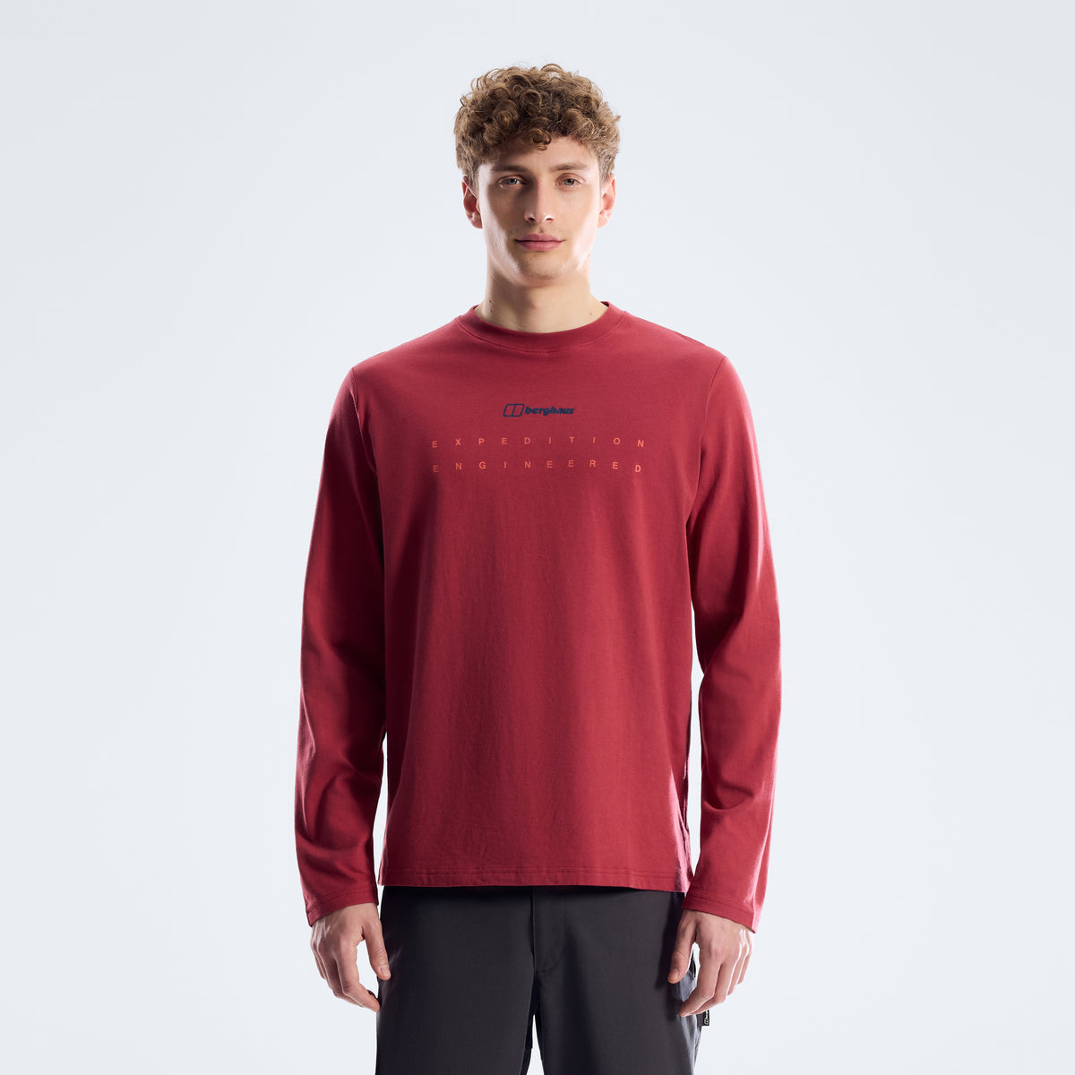 Men's Compass Essential Tee - Red Fury