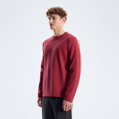 Men's Compass Essential Tee - Red Fury