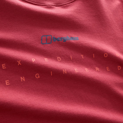 Men's Compass Essential Tee - Red Fury