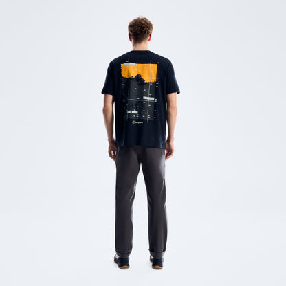 Men's Staticscape Essential Tee - Jet Black