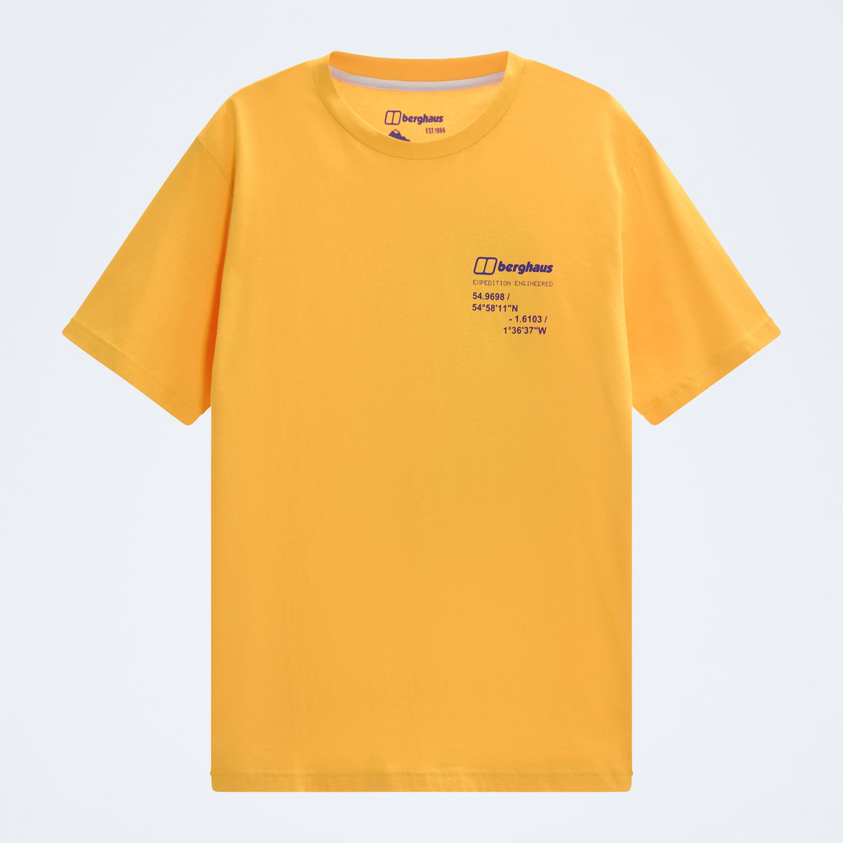Men's Mount 10 Essential Tee - Orange
