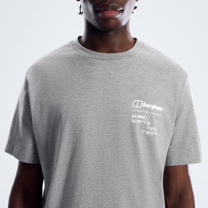 Men's Mount 10 Essential Tee - Grey Marl