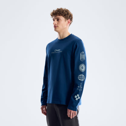 Men's Exped Essential Long Sleeve Tee - Hale Navy