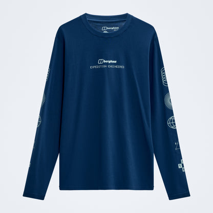 Men's Exped Essential Long Sleeve Tee - Hale Navy
