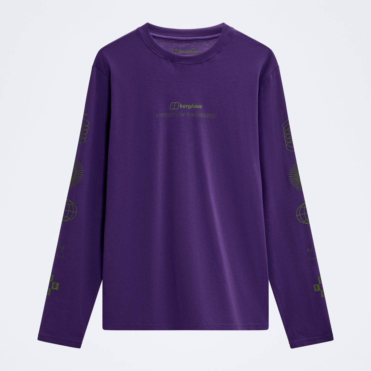 Men's Exped Essential Long Sleeve Tee - Iris