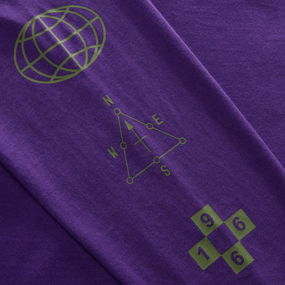 Men's Exped Essential Long Sleeve Tee - Iris