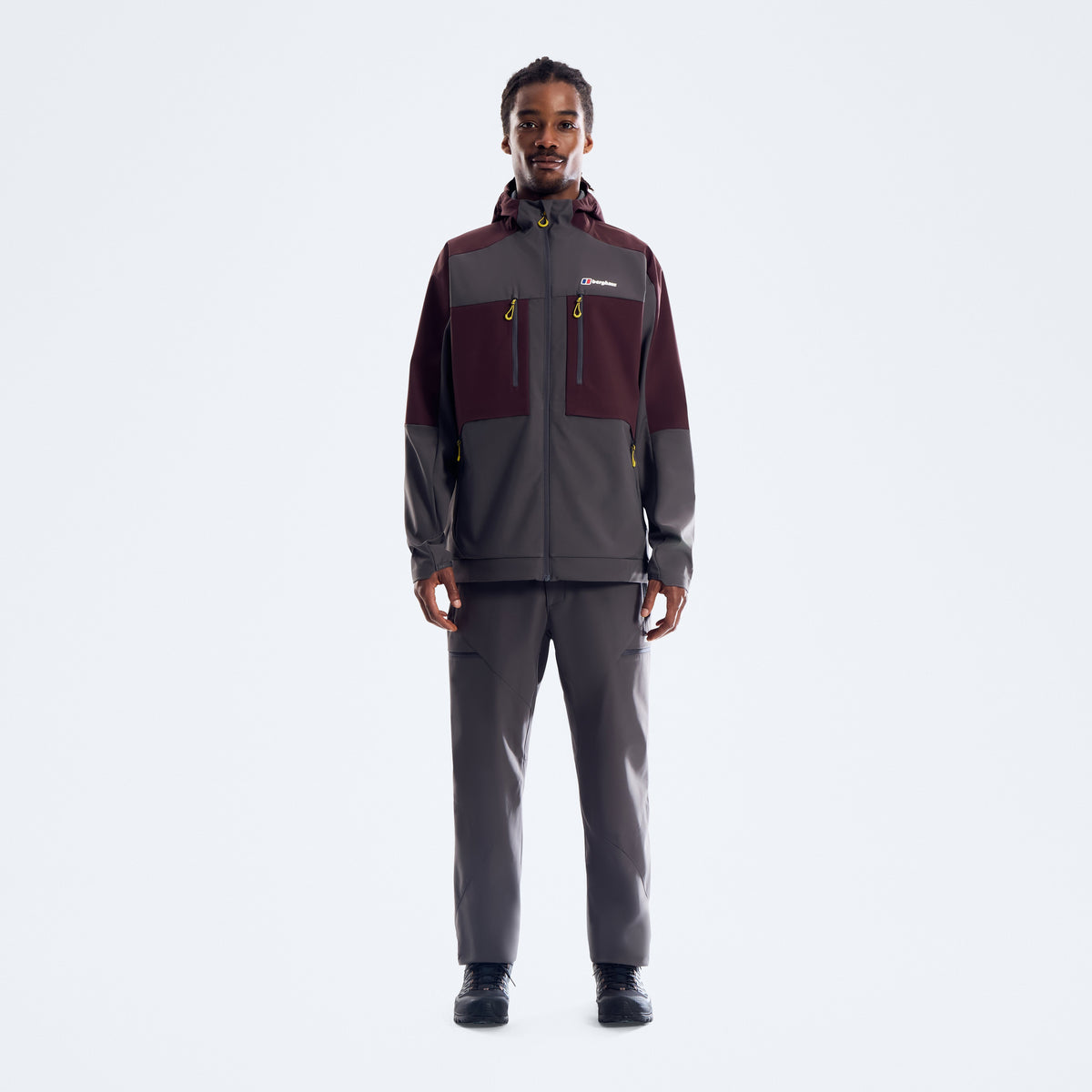 Men's Vantashell Jacket - Archive Black/Chakra