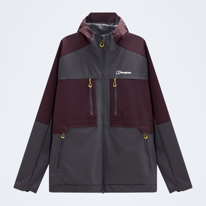 Men's Vantashell Jacket - Archive Black/Chakra