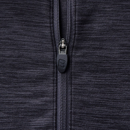 Farndale+ Long Sleeve Half Zip Tech Tee - Archive Black/Chakra
